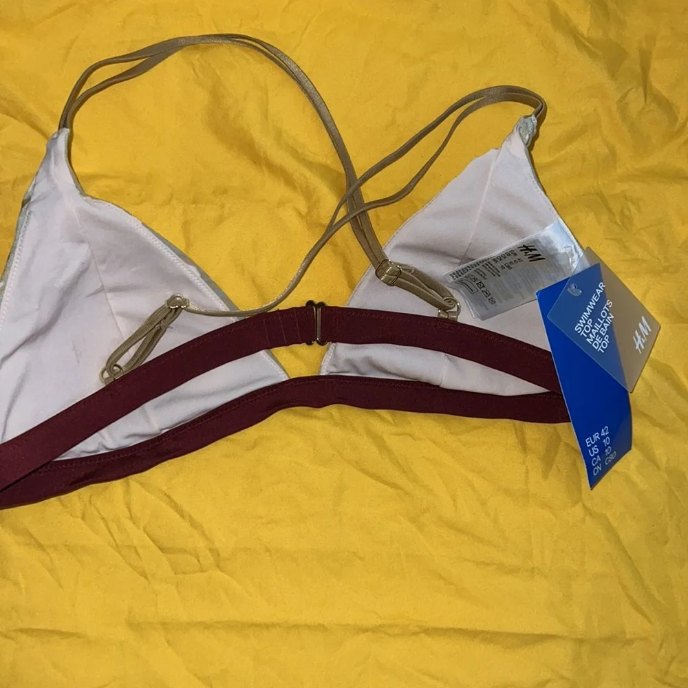 H&M Bikini Top Size 10 &  Bikini Bottom Size 6.  New with tag.